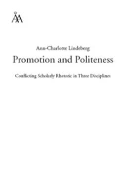 Lindeberg, Ann-Charlotte - Promotion and politeness, e-bok