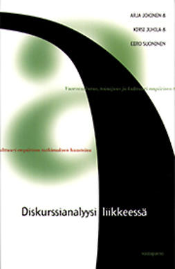 Jokinen, Arja - Diskurssianalyysi liikkeessä, e-kirja