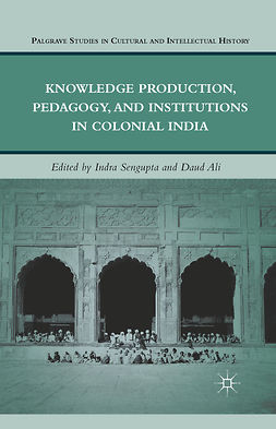 Ali, Daud - Knowledge Production, Pedagogy, and Institutions in Colonial India, e-bok
