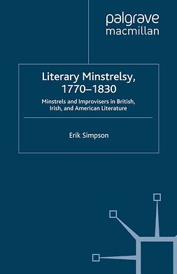 Simpson, Erik - Literary Minstrelsy, 1770–1830, ebook