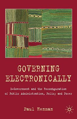 Henman, Paul - Governing Electronically, e-bok