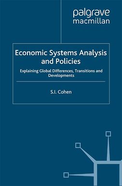 Cohen, S. I. - Economic Systems Analysis and Policies, e-kirja