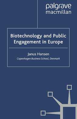 Hansen, Janus - Biotechnology and Public Engagement in Europe, ebook