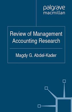 Abdel-Kader, Magdy G. - Review of Management Accounting Research, e-kirja