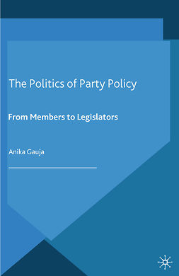 Gauja, Anika - The Politics of Party Policy, ebook