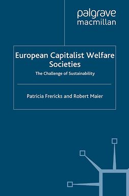 Frericks, Patricia - European Capitalist Welfare Societies, e-bok