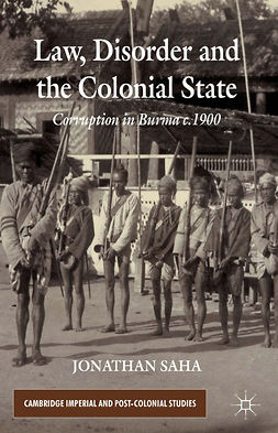 Saha, Jonathan - Law, Disorder and the Colonial State, e-bok