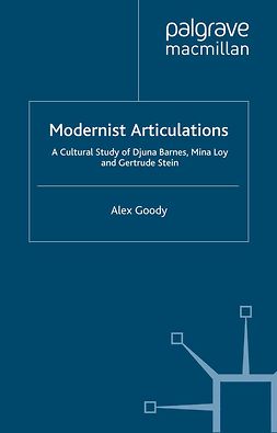 Goody, Alex - Modernist Articulations, ebook