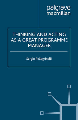 Pellegrinelli, Sergio - Thinking and Acting as a Great Programme Manager, ebook