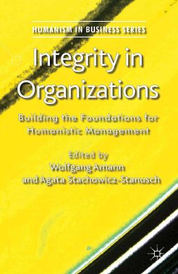 Amann, Wolfgang - Integrity in Organizations, e-kirja