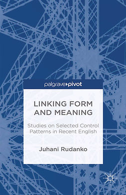 Rudanko, Juhani - Linking Form and Meaning: Studies on Selected Control Patterns in Recent English, e-kirja