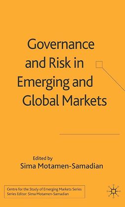 Motamen-Samadian, Sima - Governance and Risk in Emerging and Global Markets, e-bok