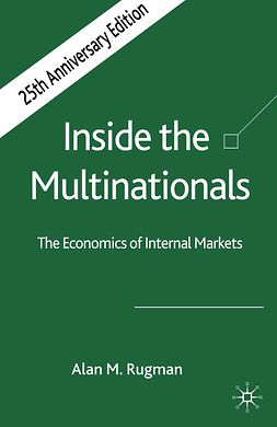 Rugman, Alan M. - Inside the Multinationals 25th Anniversary Edition, ebook