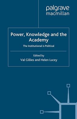 Gillies, Val - Power, Knowledge and the Academy, e-bok