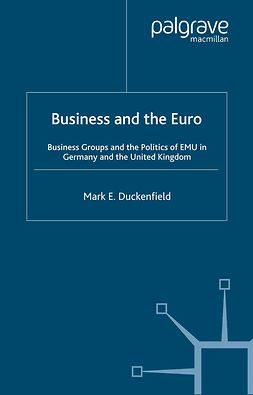 Duckenfield, Mark E. - Business and the Euro, e-kirja