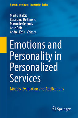 Carolis, Berardina De - Emotions and Personality in Personalized Services, e-bok