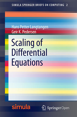 Langtangen, Hans Petter - Scaling of Differential Equations, ebook