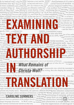 Summers, Caroline - Examining Text and Authorship in Translation, ebook
