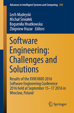 Hnatkowska, Bogumiła - Software Engineering: Challenges and Solutions, e-bok