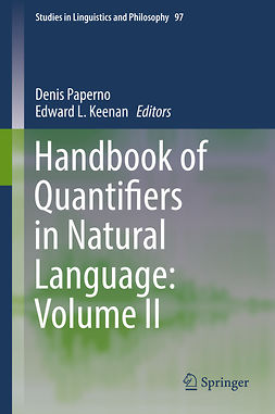 Keenan, Edward L. - Handbook of Quantifiers in Natural Language: Volume II, e-bok