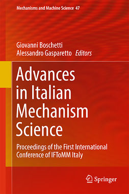 Boschetti, Giovanni - Advances in Italian Mechanism Science, e-kirja