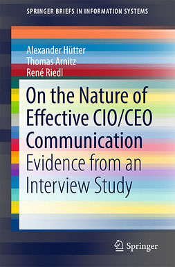 Arnitz, Thomas - On the Nature of Effective CIO/CEO Communication, ebook