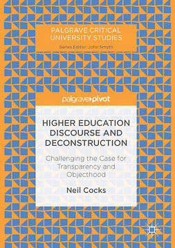 Cocks, Neil - Higher Education Discourse and Deconstruction, ebook