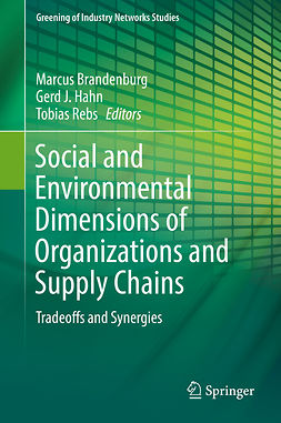 Brandenburg, Marcus - Social and Environmental Dimensions of Organizations and Supply Chains, e-kirja
