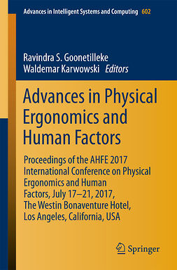 Goonetilleke, Ravindra S. - Advances in Physical Ergonomics and Human Factors, ebook