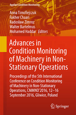 Bartelmus, Walter - Advances in Condition Monitoring of Machinery in Non-Stationary Operations, e-kirja