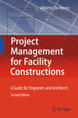 Marco, Alberto De - Project Management for Facility Constructions, e-bok