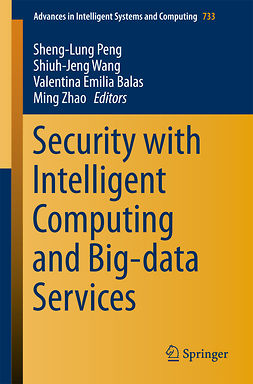 Balas, Valentina Emilia - Security with Intelligent Computing and Big-data Services, e-bok