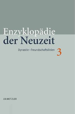 Jaeger, Friedrich - Enzyklopädie der Neuzeit, ebook