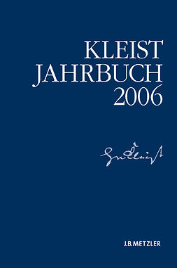 Blamberger, Günter - Kleist-Jahrbuch 2006, e-kirja