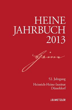 Brenner-Wilczek, Sabine - Heine-Jahrbuch 2013, e-bok