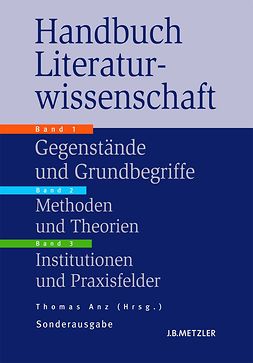 Anz, Thomas - Handbuch Literaturwissenschaft, ebook