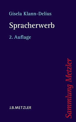 Klann-Delius, Gisela - Spracherwerb, ebook