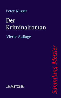 Nusser, Peter - Der Kriminalroman, ebook