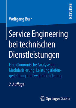 Burr, Wolfgang - Service Engineering bei technischen Dienstleistungen, e-kirja