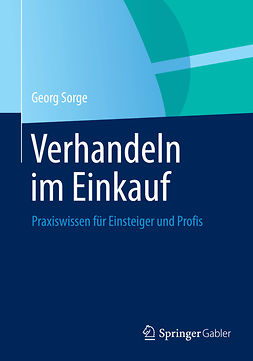 Sorge, Georg - Verhandeln im Einkauf, ebook