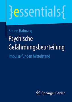 Hahnzog, Simon - Psychische Gefährdungsbeurteilung, e-kirja