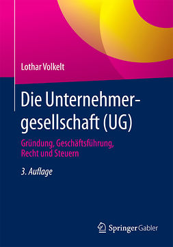 Volkelt, Lothar - Die Unternehmergesellschaft (UG), e-kirja