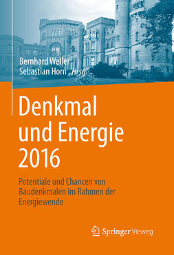 Horn, Sebastian - Denkmal und Energie 2016, e-bok
