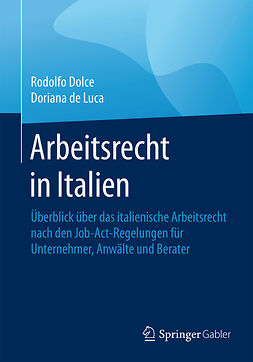 Dolce, Rodolfo - Arbeitsrecht in Italien, e-kirja