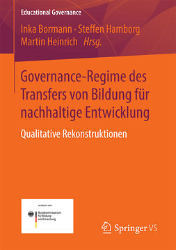 Bormann, Inka - Governance-Regime des Transfers von Bildung für nachhaltige Entwicklung, e-bok