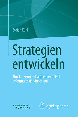 Kühl, Stefan - Strategien entwickeln, ebook