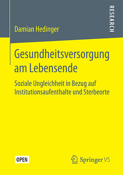 Hedinger, Damian - Gesundheitsversorgung am Lebensende, e-bok