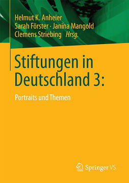 Anheier, Helmut K. - Stiftungen in Deutschland 3:, ebook