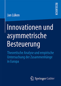 Lüken, Jan - Innovationen und asymmetrische Besteuerung, e-bok