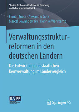 Grotz, Florian - Verwaltungsstrukturreformen in den deutschen Ländern, e-bok